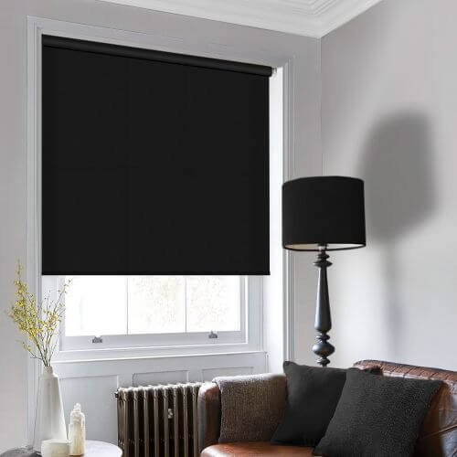 Cortinas black out roller para dormitorio